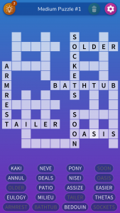 اسکرین شات بازی Fill-in Crosswords Unlimited 2