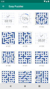 اسکرین شات 3 بازی Fill-In Crosswords