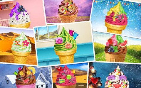 اسکرین شات بازی Frosty Ice Cream! Icy dessert 8