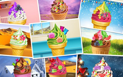 اسکرین شات بازی Frosty Ice Cream! Icy dessert 4