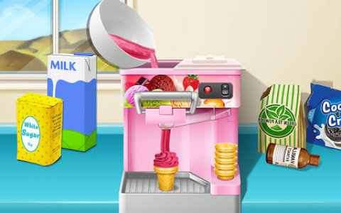 اسکرین شات بازی Frosty Ice Cream! Icy dessert 6