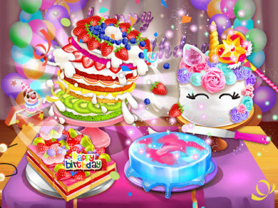 اسکرین شات بازی Birthday Cake Design Party - Bake, Decorate & Eat! 5