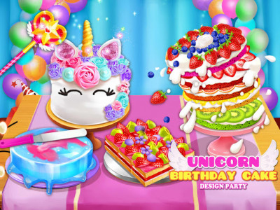 اسکرین شات بازی Birthday Cake Design Party - Bake, Decorate & Eat! 1