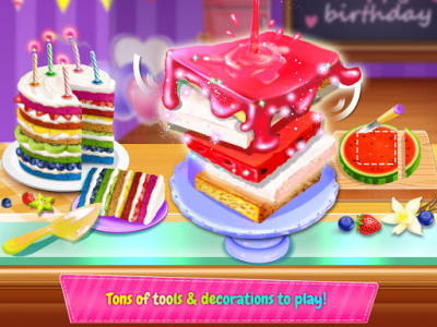 اسکرین شات بازی Birthday Cake Design Party - Bake, Decorate & Eat! 2