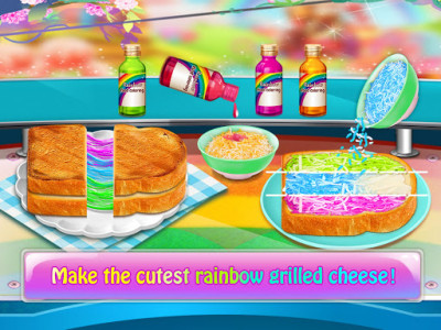 اسکرین شات بازی Magic Rainbow Unicorn Foods ❤ Dream Desserts! 2