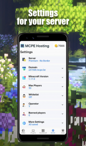 اسکرین شات برنامه MCPEHosting - Minecraft Server 2