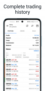 اسکرین شات برنامه MetaTrader 5 — Forex, Stocks 5