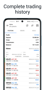 اسکرین شات 5 برنامه MetaTrader 5 — Forex, Stocks