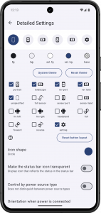 اسکرین شات 2 برنامه Screen Orientation Control
