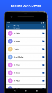 اسکرین شات 4 برنامه DMS Explorer (DLNA Player)