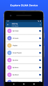 اسکرین شات برنامه DMS Explorer (DLNA Player) 4