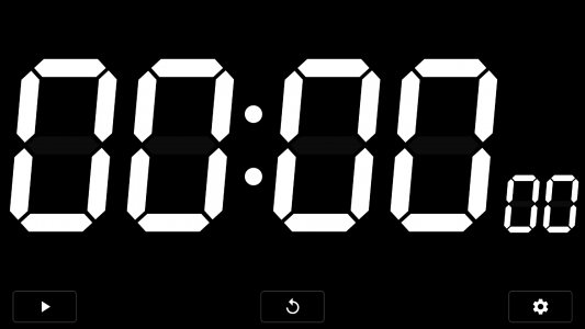 اسکرین شات 2 برنامه Fullscreen Timer
