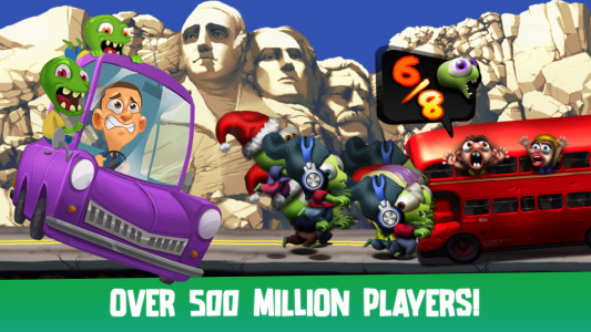 اسکرین شات 2 بازی Zombie Tsunami