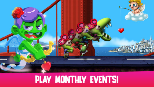 اسکرین شات 3 بازی Zombie Tsunami