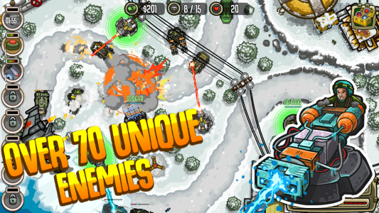 اسکرین شات 2 بازی Modern Defense HD