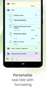 اسکرین شات برنامه MyLifeOrganized: To-Do List 6