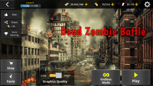 اسکرین شات بازی Dead Zombie Battle : Zombie Defense Warfare 7