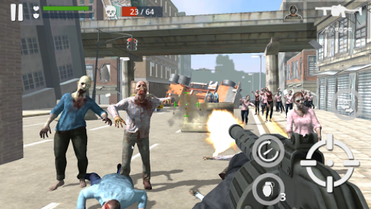 اسکرین شات بازی Dead Zombie Battle : Zombie Defense Warfare 5