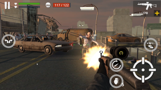 اسکرین شات بازی Dead Zombie Battle : Zombie Defense Warfare 2
