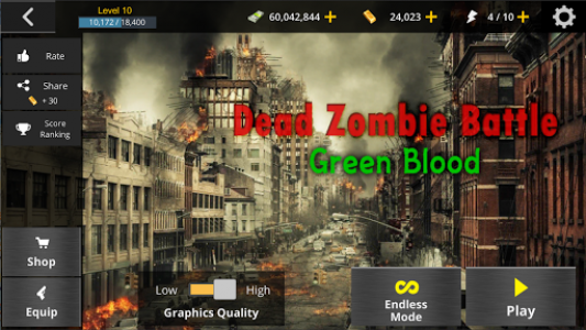 اسکرین شات بازی Dead Zombie Battle (Green Blood Version) 7