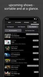 اسکرین شات برنامه Next Episode - Track TV Shows 6