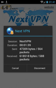 اسکرین شات 3 برنامه Next VPN