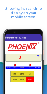 اسکرین شات برنامه Phoenix Weighing Scale 3