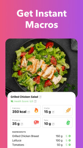 اسکرین شات 3 برنامه Nutrilio: Food Tracker & Water