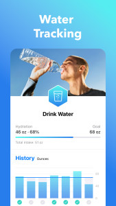 اسکرین شات 5 برنامه Nutrilio: Food Tracker & Water