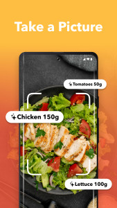 اسکرین شات 2 برنامه Nutrilio: Food Tracker & Water