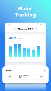 اسکرین شات 3 برنامه Nutrilio: Food Tracker & Water