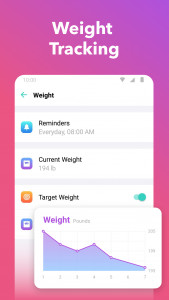 اسکرین شات 4 برنامه Nutrilio: Food Tracker & Water