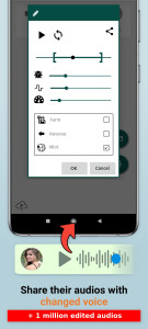 اسکرین شات برنامه WA kit & Voice changer 2