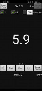 اسکرین شات 2 برنامه Speedometer km/h Odometer