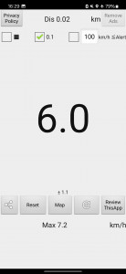 اسکرین شات 1 برنامه Speedometer km/h Odometer