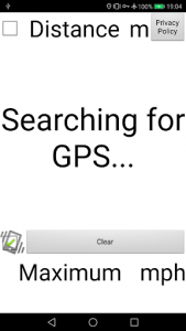 اسکرین شات برنامه GPS Speedometer (mph) 1