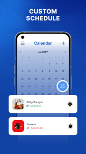 اسکرین شات 6 برنامه Arms & Shoulders Home Workout