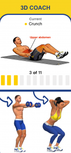 اسکرین شات برنامه Chest workout plan 4