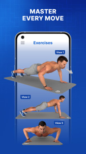 اسکرین شات 4 برنامه Chest workout plan