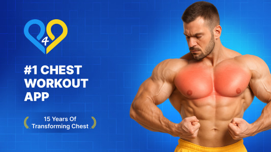 اسکرین شات 1 برنامه Chest workout plan