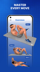 اسکرین شات 3 برنامه P4P 7 Minute Workout