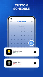اسکرین شات 5 برنامه P4P 7 Minute Workout