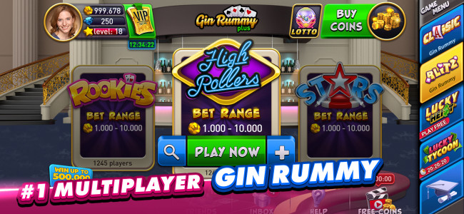 اسکرین شات 2 بازی Gin Rummy Plus: Fun Card Game