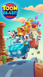اسکرین شات بازی Toon Blast 8