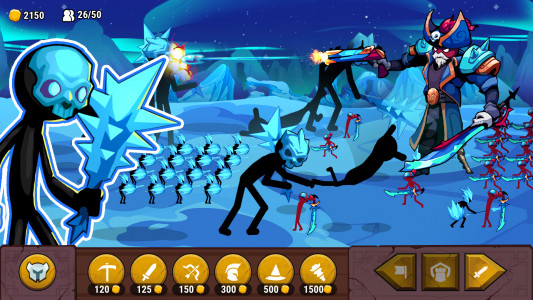 اسکرین شات بازی Stickman War: Stick Fight Army 6