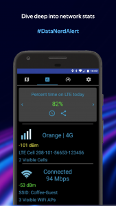 اسکرین شات 2 برنامه Coverage - Cell and WiFi Test