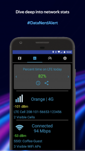 اسکرین شات برنامه Coverage - Cell and WiFi Test 2