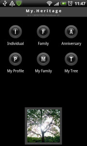 اسکرین شات برنامه MyHeritages: FamilyTree+Memory 3