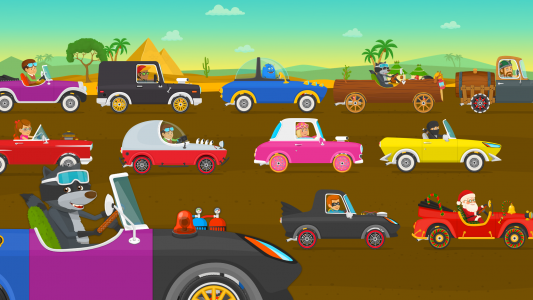 اسکرین شات بازی Racing car games for kids 2-5 5