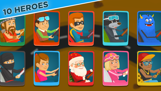 اسکرین شات 6 بازی Racing car games for kids 2-5